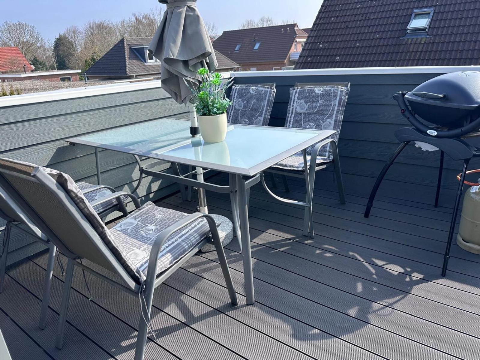 Ferienhaus Blütenzauber in Norddeich Exterior foto